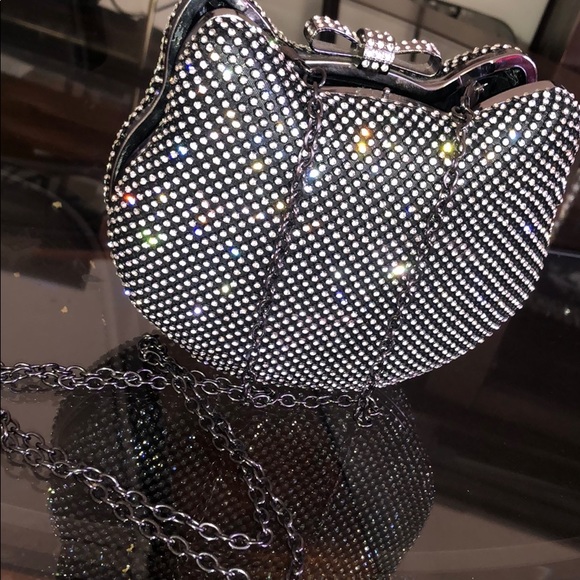 Clutch Purse: Sparkling Kitty Face - Picture 5 of 5